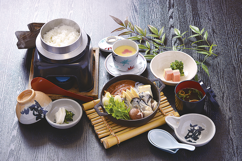 広島 ひろしま 名物 牡蠣の土手鍋 を使用した定食始まりました 広島料理専門 酔心本店